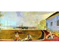 HRJUBWREE Famous Paintings Pictures Artwork Picture My Soul by Jacek Malczewski Photo Wall Print for Home Decor 60x90cm
