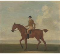 HRJUBWREE Famous Paintings Pictures Artwork Picture One of Four Portraits of Horse a Chestnut Raceanimal Exercised by Famous Painter Photo Wall Print for Home Decor 60x90cm