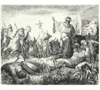 HRJUBWREE Famous Paintings Pictures Artwork Picture Parthians Celebrating by Hermann Vogel Photo Wall Print for Office Decor 60x90cm