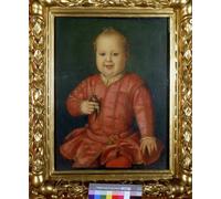 HRJUBWREE Famous Paintings Pictures Artwork Picture Portrait of De Medici by Agnolo Bronzino Photo Wall Print for Home Decor 60x90cm