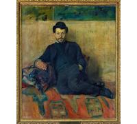 HRJUBWREE Famous Paintings Pictures Artwork Picture Portrait of Gustave Lucien Dennery Painting by Henri De Toulouse Lautrec Photo Wall Print for Home Decor 60x90cm
