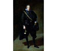HRJUBWREE Famous Paintings Pictures Artwork Picture Portrait of the Infante Don Carlos by Diego Velázquez Photo Wall Print for Office Decor 60x90cm