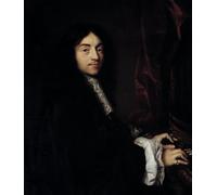 HRJUBWREE Famous Paintings Pictures Artwork Picture Portrait of the Organist Charles Couperin with the Daughter by Claude Lefebvre Photo Wall Print for Home Decor 60x90cm
