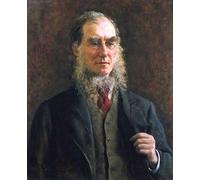 HRJUBWREE Famous Paintings Pictures Artwork Picture Sir Dalton Hooker by John Collier Photo Wall Print for Home Decor 60x90cm
