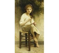 HRJUBWREE Famous Paintings Pictures Artwork Picture Study for by William Adolphe Bouguereau Photo Wall Print for Home Decor 60x90cm