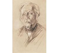 HRJUBWREE Famous Paintings Pictures Artwork Picture Theodor Fontane by Max Liebermann Photo Wall Print for Office Decor 60x90cm