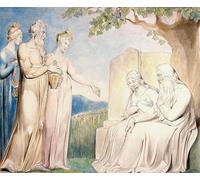 HRJUBWREE Oil Painting Prints on Canvas Painting Picture Every Man Also Gave Him a of Money by William Blake Artwork Canvas Prints for Home Decor 60x90cm