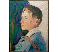 HRJUBWREE Oil Painting Prints on Canvas Painting Picture Fritz Herrmann by Curt Herrmann Artwork Canvas Prints for Office Decor 60x90cm