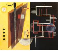 HRJUBWREE Oil Painting Prints on Canvas Painting Picture Inner Union by Wassily Kandinsky Artwork Canvas Prints for Home Decor 60x90cm