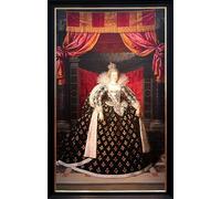 HRJUBWREE Oil Painting Prints on Canvas Painting Picture Marie De Medici by Pourbus the Younger Artwork Canvas Prints for Home Decor 60x90cm