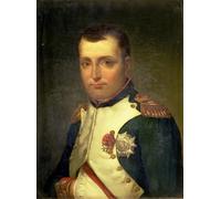 HRJUBWREE Oil Painting Prints on Canvas Painting Picture Napoleon Bonaparte by Jacques Louis David Artwork Canvas Prints for Home Decor 60x90cm