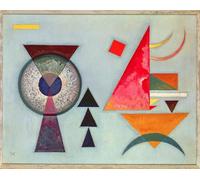 HRJUBWREE Oil Painting Prints on Canvas Painting Picture Soft hard by wassily kandinsky Artwork Canvas Prints for Home Decor 60x90cm