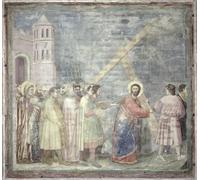 HRJUBWREE Oil Painting Prints on Canvas Painting Picture the Road to Calvary by Giotto Di Bondone Artwork Canvas Prints for Home Decor 60x90cm