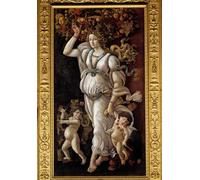 HRJUBWREE Retro Picture Art Painting Wall Poster Autumn or allegory against wine abuse by Sandro Botticelli Vintage Art Print for Office Decor 60x90cm