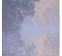 HRJUBWREE Retro Picture Art Painting Wall Poster Branch of the Seine Near Giverny by Claude Monet Vintage Art Print for Home Decor 60x90cm