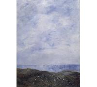 HRJUBWREE Retro Picture Art Painting Wall Poster Coastal Landscape by August Johan Strindberg Vintage Art Print for Office Decor 60x90cm