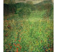 HRJUBWREE Retro Picture Art Painting Wall Poster Gartenlandschaft by Gustav Klimt Vintage Art Print for Office Decor 60x90cm