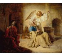 HRJUBWREE Retro Picture Art Painting Wall Poster Liberation of St Peter From Prison by Pieter De Hooch Vintage Art Print for Home Decor 60x90cm