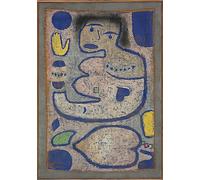 HRJUBWREE Retro Picture Art Painting Wall Poster Love Song At New Moon Liebeslied Bei Neumond by Paul Klee Vintage Art Print for Home Decor 60x90cm