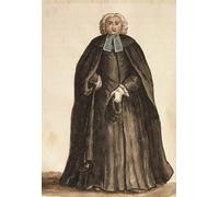 HRJUBWREE Retro Picture Art Painting Wall Poster Master of the Doge's Chapel From the Costumes of by Jan Van Grevenbroeck Vintage Art Print for Office Decor 60x90cm