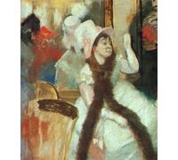 HRJUBWREE Retro Picture Art Painting Wall Poster Portrait After a Costume Ball by Edgar Degas Vintage Art Print for Home Decor 60x90cm