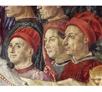 HRJUBWREE Retro Picture Art Painting Wall Poster Procession of the Magi Kings to Bethlehem by Benozzo Di Lese Di Sandro Gozzoli Vintage Art Print for Home Decor 60x90cm