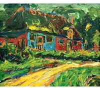 HRJUBWREE Retro Picture Art Painting Wall Poster Seinem Atelier by Ernst Ludwig Kirchner Vintage Art Print for Office Decor 60x90cm