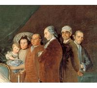 HRJUBWREE Retro Picture Art Painting Wall Poster the Family of the Infante Don Luis De Borbon by Francisco De Goya Vintage Art Print for Office Decor 60x90cm