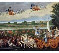 HRJUBWREE Retro Picture Art Painting Wall Poster the Four Elements the Earth by Claude Deruet Vintage Art Print for Home Decor 60x90cm