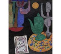 HRJUBWREE Vintage Poster Photo Wall Print Mural Artwork canvas painting The last still life by Paul Klee Art Prints Painting for Home Decor 60x90cm