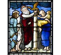 HRJUBWREE Vintage Poster Photo Wall Print Mural Artwork Moses the Brazen Serpent by Edward Burne Jones Art Prints Painting for Home Decor 60x90cm
