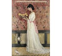 HRJUBWREE Vintage Poster Photo Wall Print Mural Artwork Mrs Ingram Bywater D by Walter Crane Art Prints Painting for Home Decor 60x90cm