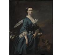 HRJUBWREE Vintage Poster Photo Wall Print Mural Artwork Mrs Wendt by Hudson Art Prints Painting for Office Decor 60x90cm