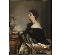 HRJUBWREE Vintage Poster Photo Wall Print Mural Artwork Portrait of Lady Eden by John Singer Sargent Art Prints Painting for Home Decor 60x90cm