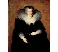 HRJUBWREE Vintage Poster Photo Wall Print Mural Artwork Portrait of the Queen of France Marie De Medicis by Peter Paul Rubens Art Prints Painting for Office Decor 60x90cm