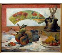 HRJUBWREE Vintage Poster Photo Wall Print Mural Artwork Still Life Has the Fan Painting by Paul Gauguin Art Prints Painting for Office Decor 60x90cm