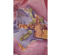 HRJUBWREE Vintage Poster Photo Wall Print Mural Artwork Still Life with Violin and Glass by Juan Gris Art Prints Painting for Home Decor 60x90cm