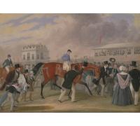 HRJUBWREE Vintage Poster Photo Wall Print Mural Artwork the Derby Pets the Winner by Pollard Art Prints Painting for Office Decor 60x90cm