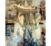 HRJUBWREE Vintage Poster Photo Wall Print Mural Artwork the Finding of Moses by Lawrence Alma Tadema Art Prints Painting for Office Decor 60x90cm
