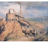 HRJUBWREE Vintage Poster Photo Wall Print Mural Artwork the Old Stone Crusher by Frederick Mccubbin Art Prints Painting for Office Decor 60x90cm