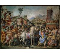 HRJUBWREE Vintage Poster Photo Wall Print Mural Artwork the Queen's Visit to Birmingham the Royal Procession in the Animal by Henry William Brewer Art Prints Painting for Home Decor 60x90cm