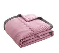 Hrjxfpt Cooling Blanket for Night Sweats UK Summer Cooler Quilt for Hot Sleepers and Night Sweats, Cooler Comforter-Double Sided Cold Effect Blanket Cooler Fiber Ice Blanket All-Season Lightweight