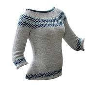 Hrjxfpt Fairisle Norwegian Jumpers Women's Fun Autumn/Winter Retro Flower Long Sleeve Button Knitted Cardigan Sweater Halloween Christmas Ski Turtle Neck Tops Travelling Essentials Pullover for Mom