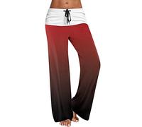 Hrjxfpt Leggings with Pockets Women Yoga Outdoor Pants Patchwork Casual Women's Pants Sports Quick-Drying Wide-Leg Pants Zip Leggings Butt Lift Sale Clearance Daily Essentials