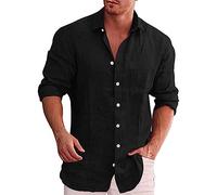 Hrjxfpt My Orders Golf Polo Shirts for Men Clearance White Thermal Christmas Casual Lapel Solid Color Pocket 3XL Polo Shirts for Men UK