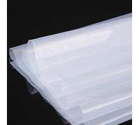 HRJZF 2M X 6M Heavy Duty Polythene Plastic Sheeting - Thickened Clear Plastic Dust Waterproof Sheets，Garden Grow Polythene Cover Sheets for Gardening Insulation Building Rubble Protection