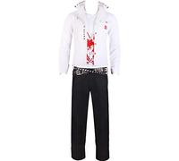 HRkaish cosplay Costume for Danganronpa Trigger Happy Havoc Leon Kuwata