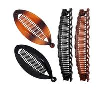 Hrlace Banana Clips Vintage Fish Holder Combs Banana Hair Clips Hair Clip French Ponytail Fish Shape Hair Clip for Women Girls Thick Hair Long Curly Straight Hair Set 7#