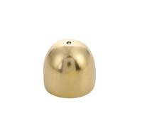 Hrlace Christmas Bells Small Bells Metal Bells Wind Chime Pendant Jingle Bells Gold Bells for DIY Wind Chimes Christmas Tree Wreath Decor Pet Bells Pendant Home Large Pack of 20