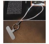Hrlace Mobile Phone Lanyard, Universal Rhinestone Mobile Phone Chain, Wrist Strap, Glitter Rhinestone Crystal Phone Lanyard for Hanging, Mobile Phone Strap, Wrist Strap, Lanyard with Patch for All